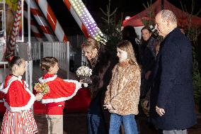 NO TABLOID - Opening of the Christmas Market of Monaco