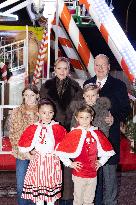 NO TABLOID - Opening of the Christmas Market of Monaco