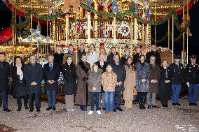 NO TABLOID - Opening of the Christmas Market of Monaco