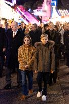 NO TABLOID - Opening of the Christmas Market of Monaco