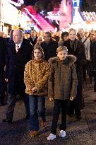 NO TABLOID - Opening of the Christmas Market of Monaco