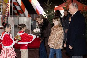 NO TABLOID - Opening of the Christmas Market of Monaco