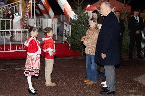 NO TABLOID - Opening of the Christmas Market of Monaco