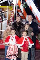NO TABLOID - Opening of the Christmas Market of Monaco