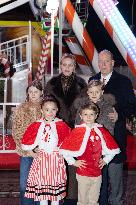 NO TABLOID - Opening of the Christmas Market of Monaco