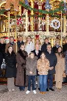 NO TABLOID - Opening of the Christmas Market of Monaco