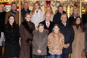 NO TABLOID - Opening of the Christmas Market of Monaco