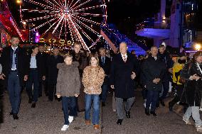 NO TABLOID - Opening of the Christmas Market of Monaco