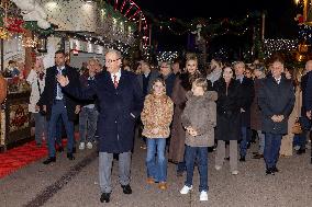 NO TABLOID - Opening of the Christmas Market of Monaco