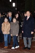 NO TABLOID - Opening of the Christmas Market of Monaco