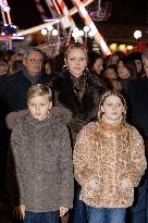 NO TABLOID - Opening of the Christmas Market of Monaco