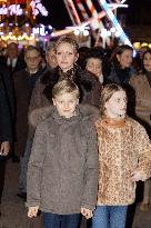 NO TABLOID - Opening of the Christmas Market of Monaco