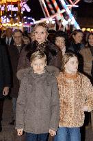 NO TABLOID - Opening of the Christmas Market of Monaco