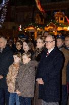 NO TABLOID - Opening of the Christmas Market of Monaco