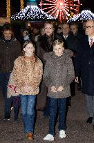 NO TABLOID - Opening of the Christmas Market of Monaco