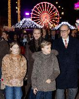 NO TABLOID - Opening of the Christmas Market of Monaco