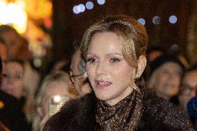 NO TABLOID - Opening of the Christmas Market of Monaco