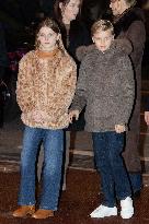 NO TABLOID - Opening of the Christmas Market of Monaco