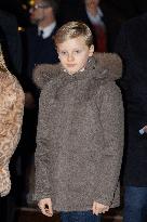 NO TABLOID - Opening of the Christmas Market of Monaco