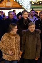 NO TABLOID - Opening of the Christmas Market of Monaco