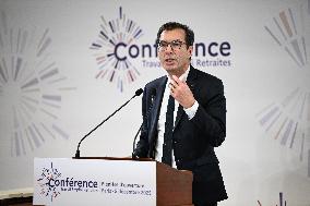 Launch of the Conference on Work, Employment, and Retirement - Paris