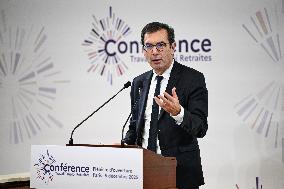 Launch of the Conference on Work, Employment, and Retirement - Paris