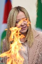 GIOCHI OLIMPICI - Olimpiadi Invernali Milano-Cortina 2026 - Olympic Torch Relay Inauguration Ceremony