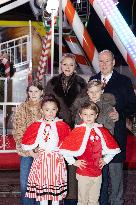 NO TABLOID - Opening of the Christmas Market of Monaco