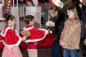 NO TABLOID - Opening of the Christmas Market of Monaco