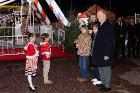 NO TABLOID - Opening of the Christmas Market of Monaco