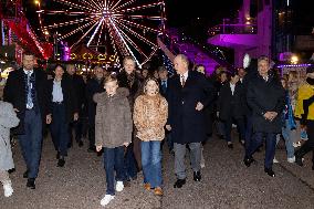 NO TABLOID - Opening of the Christmas Market of Monaco