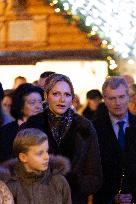NO TABLOID - Opening of the Christmas Market of Monaco