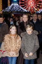 NO TABLOID - Opening of the Christmas Market of Monaco