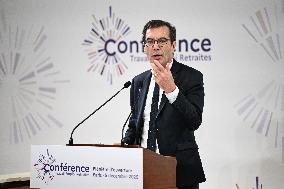 Launch of the Conference on Work, Employment, and Retirement - Paris