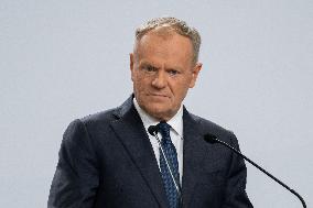 Polish PM Donald Tusk At The Civic Coalition Meeting - Warsaw