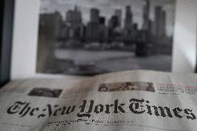 Illustration - New York Times Sues Pentagon Over First Amendment Rights - US