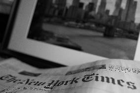 Illustration - New York Times Sues Pentagon Over First Amendment Rights - US