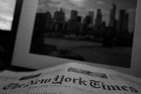 Illustration - New York Times Sues Pentagon Over First Amendment Rights - US