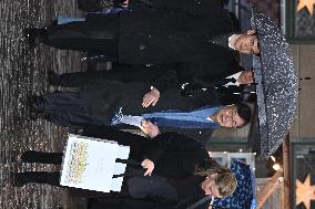 NOBEL CHAIRS ARE SIGNED BY THE PRIZE WINNERS
