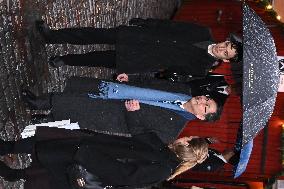 NOBEL CHAIRS ARE SIGNED BY THE PRIZE WINNERS