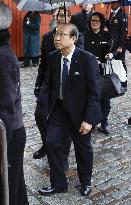 Nobel laureate Kitagawa in Stockholm