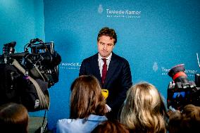 Informateur Sybrand Buma Continues To Speak With Party Leaders - The Hague