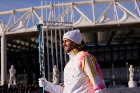 Launch of the Olympic Flame's journey in Rome - Italy