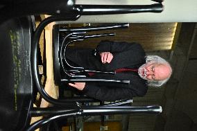 NOBEL CHAIRS ARE SIGNED BY THE PRIZE WINNERS