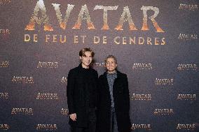 Avatar: Fire And Ash European Premiere Guest and VIP - Paris AJ
