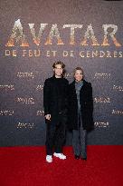 Avatar: Fire And Ash European Premiere Guest and VIP - Paris AJ