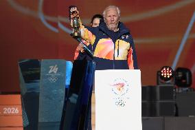 Launch of the Olympic Flame's journey in Rome - Italy