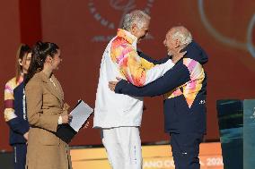 Launch of the Olympic Flame's journey in Rome - Italy