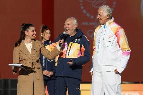 Launch of the Olympic Flame's journey in Rome - Italy