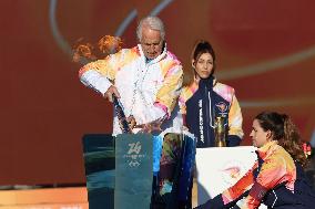 Launch of the Olympic Flame's journey in Rome - Italy